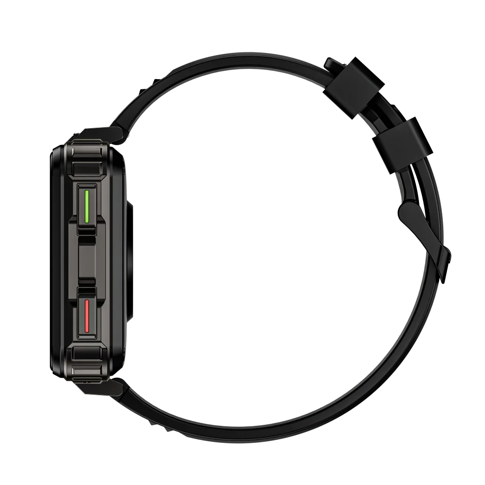 LOKMAT APPLLP 5 MAX  Android Watch Phone Square Big Screen Wifi 4G Calls Smartwatches Dual Camera with Flashlight Gaming Watch