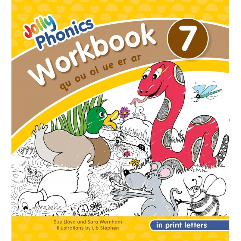 

Jolly Phonics Workbook 7 In Print Letters American English Edition Sue LloydSara Wernham Jolly Learning Ltd 9781844146819 Book
