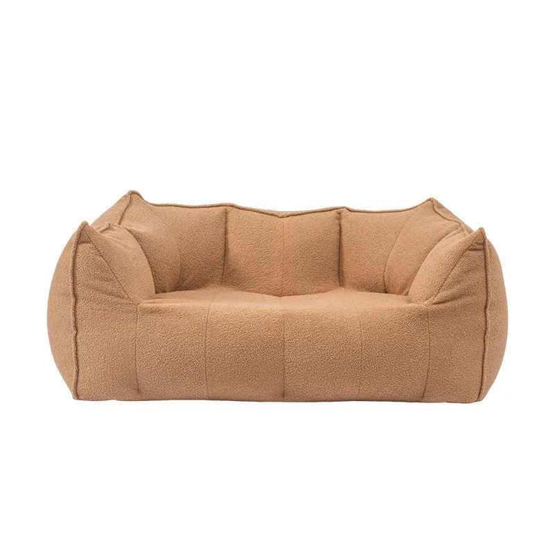 

The Sponge Cream Double-layer Lazy Sofa with Bean Bags Can Be Disassembled and Washed When Sleeping on The Bedroom Balcony