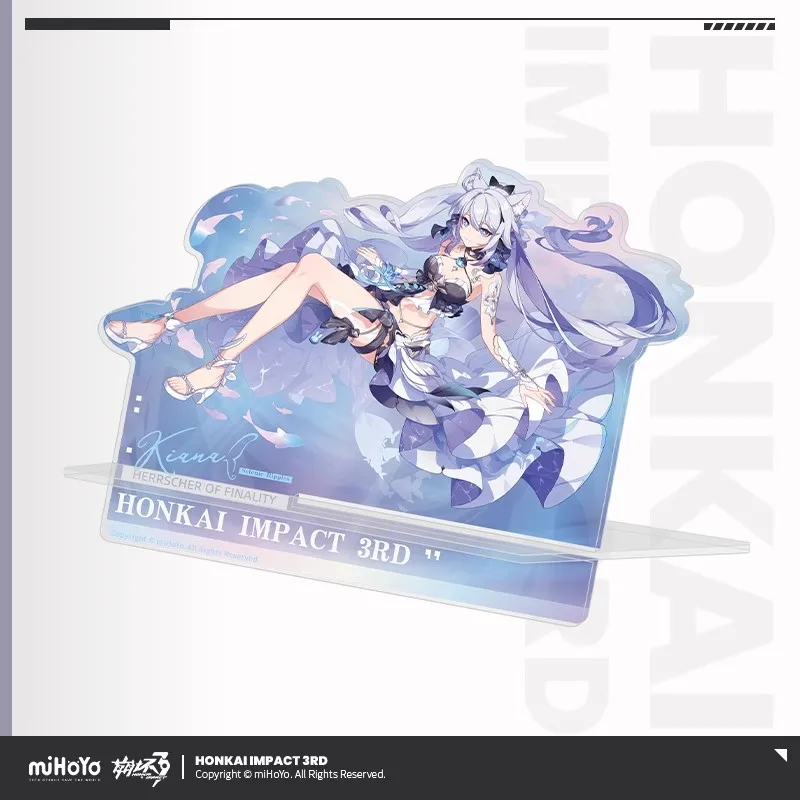 Game Honkai lmpact 3 Official Genuine Product Kiana Oceania Luna Theme Accessory Acrylic Phone Holder Halloween Christmas Gifts