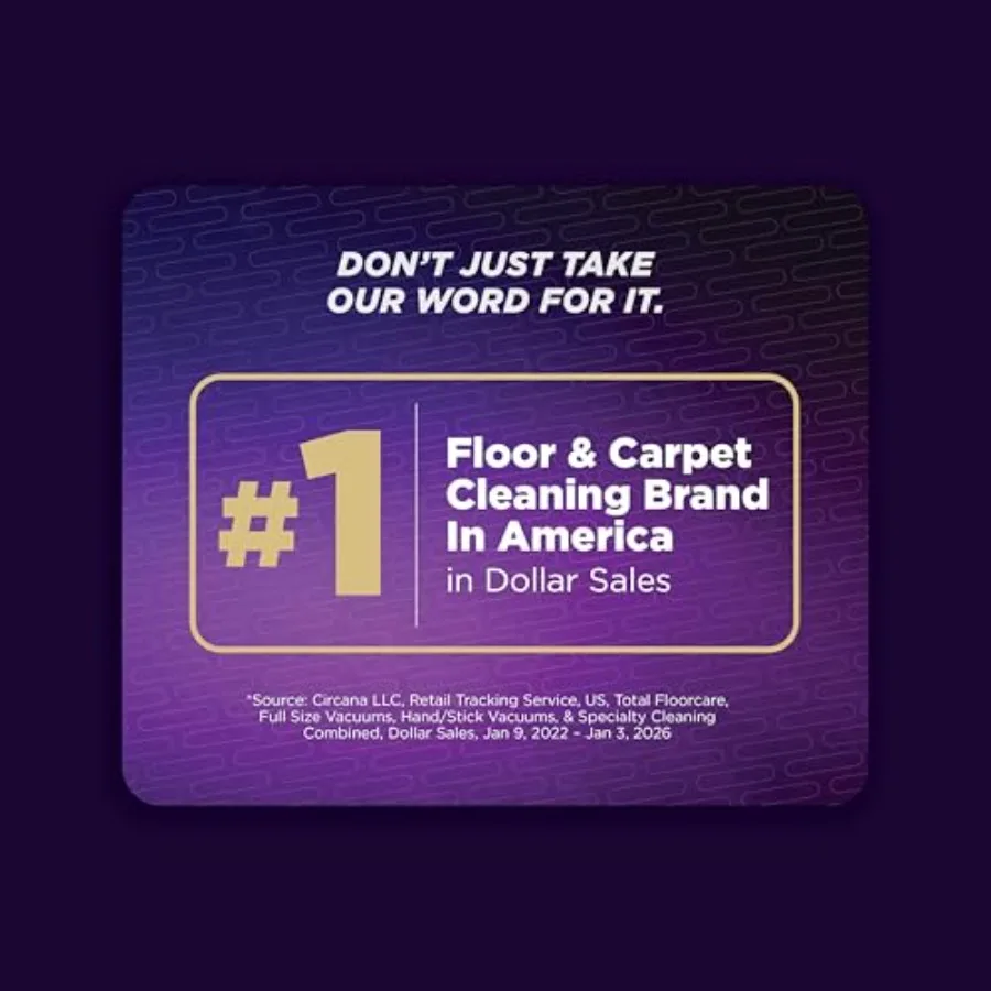 Portable carpet, upholstery and area rug cleaner for home use, blue polypropylene with stain and odor removal, includes 4 tools