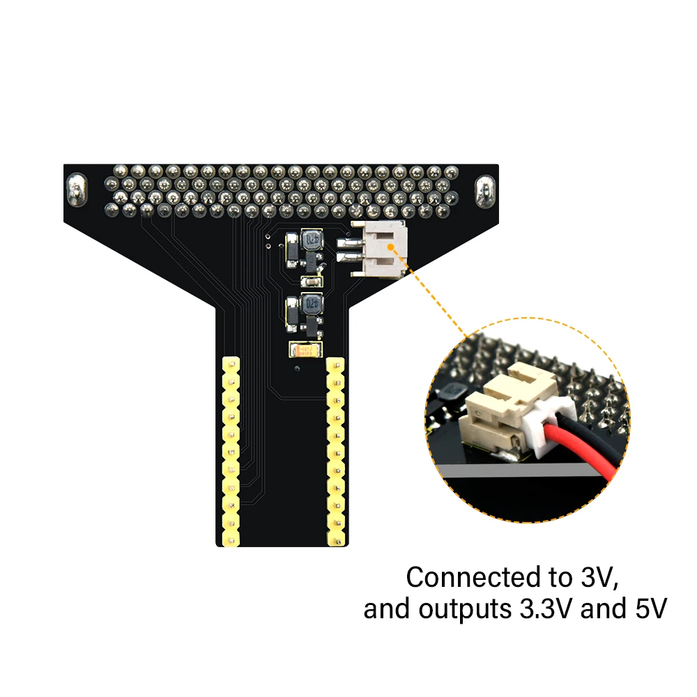 Imagem -06 - Keyestudio Micro: Bit T-tipo Escudo V2.0 Adaptador para Windows Macos Ios Android Preto e Eco-amigável