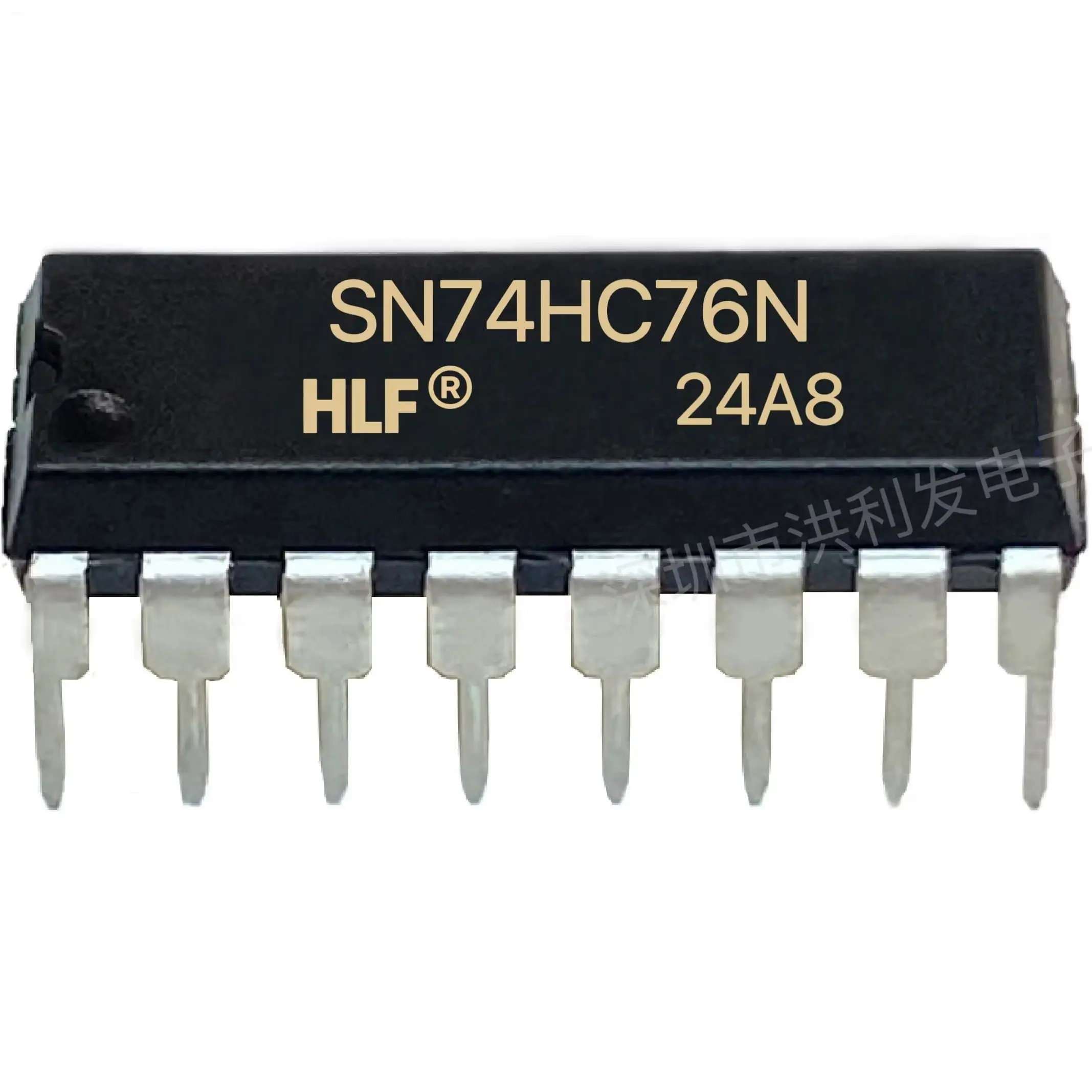 (10 pcs) SN74HC76N DIP-14 SN74HC76 Dual JK Flip-Flop CMOS 2V-6V