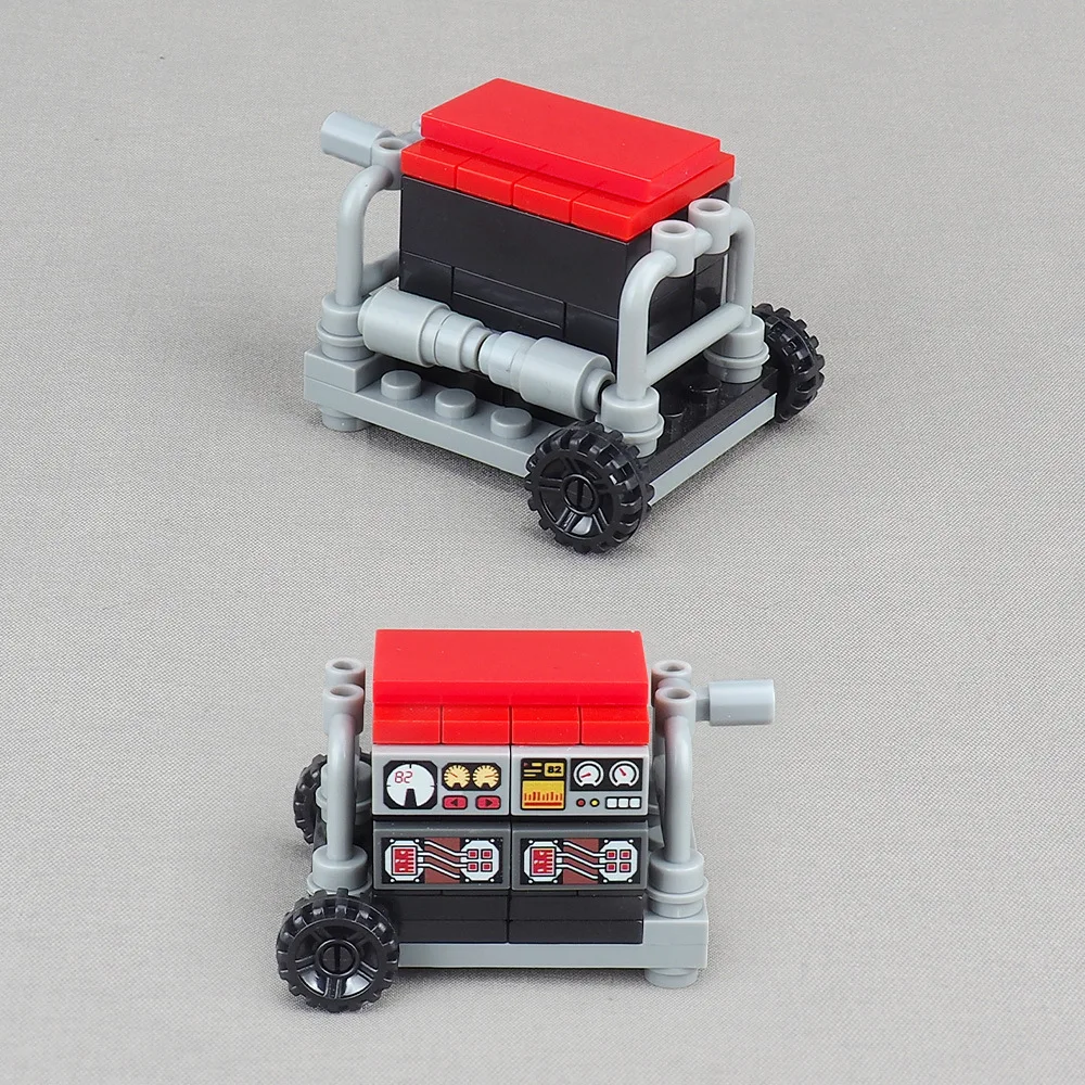 MOC 1PCS 3069 85984 Black Generator Building Blocks Kit Electric Data Plane Scene Matching Brick Particle DIY Toys Children Gift
