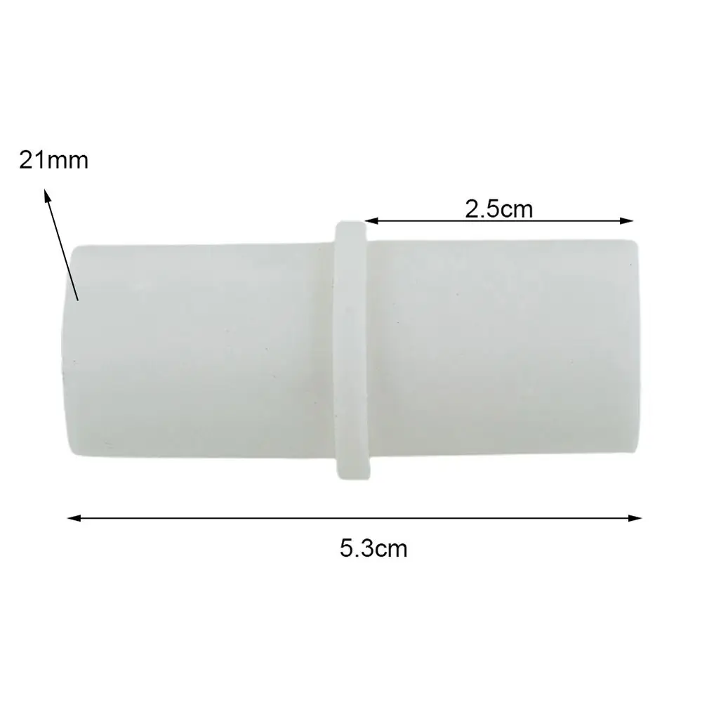 1/2Set Drain Hose Connectors Washer Hose Adapter Kit For Washing Machine Water Pipe with 2 Clamps Strong Reliable Connection