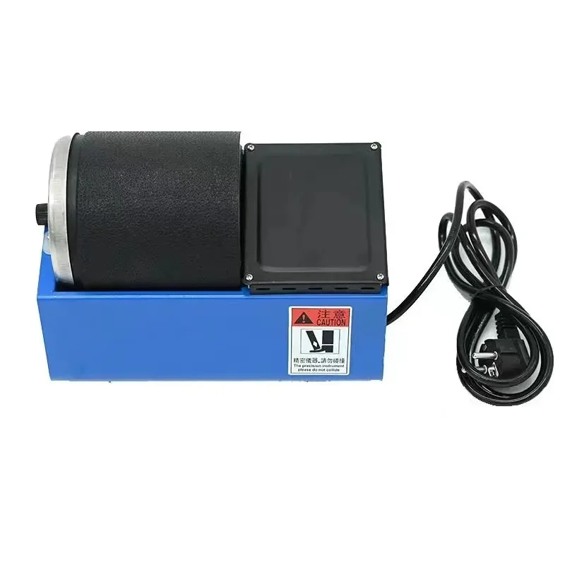 

Mini Rotary Polishing Machine, Bead Polishing Machine with Rubber Barrel, Roll Barrel Rotating Grinding Jewelry Tools