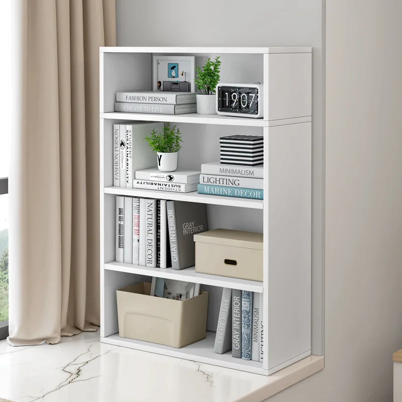 

Bookshelf simple floor-to-ceiling bay window small bookcase storage locker combination balcony simple household