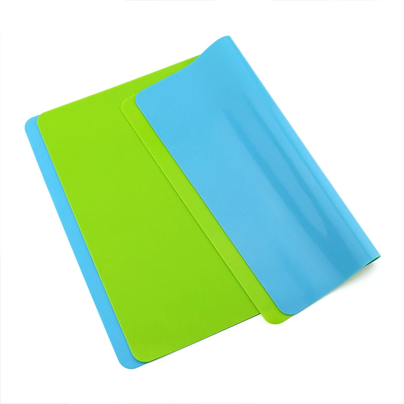 Silicone Table Placemat Square Children Table Mat Heat Insulation Anti-slip Tableware Coaster Mats Food Grade Kitchen Baking Pad