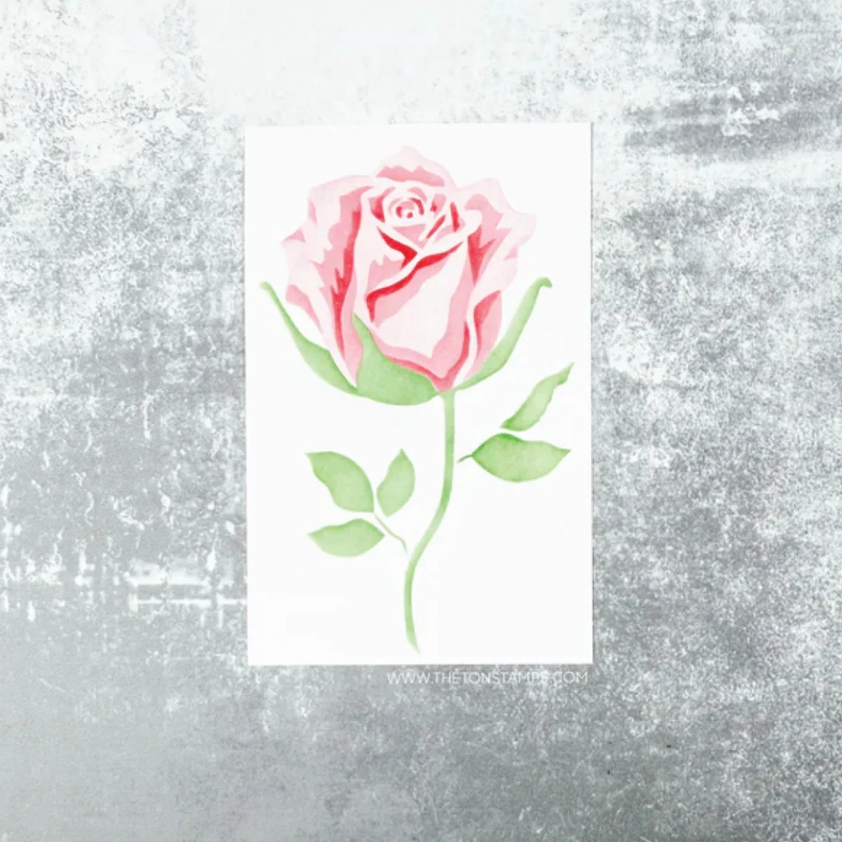 

Single Rose Layering Stencils for DIY Making Card Scrapbook Embossed Paper Album Craft Supplies Template Decoration 2025