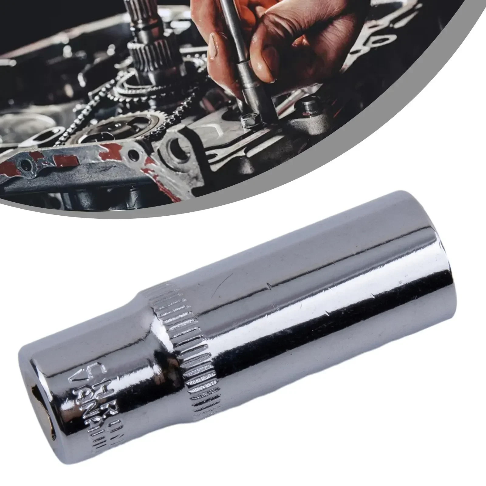 1 pz 4-14mm adattatore presa profonda 1/4 di pollice chiavi a bussola esagonali teste strumento a cricchetto avvitatore a percussione utensili manuali accessori per la riparazione di auto