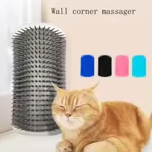 

2 pcs Pet Cat Corner Scrubber Massager Cat Scratching Scratching Scratcher Cat Brush Comb Massage Corner Brush Pet Supplies