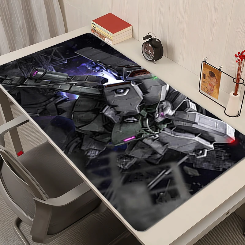 Mouse Pad Office PC Accessories Extended Pad Anime Desk Mat Anti-slip Mechanical Warrior Gundam Rubber HD Mousepad Gaming Mats