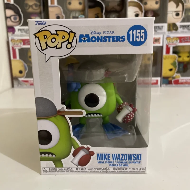 Figura de acción oficial de Disney Toy Story Funko Pop Mike Wazowski # 1155 Sully # Figuras de Edición Limitada 1156, Muñecas Coleccionables, Juguete de Regalo