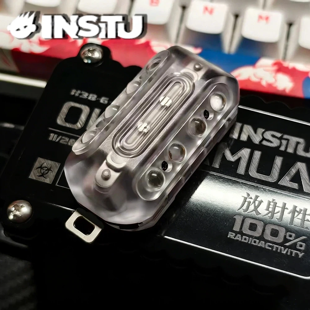 

Игрушка-антистресс INSITU EDC OUMUAMUA Fidget Slider PEI Titanium Push Slider, оригинальный дизайн, для взрослых.