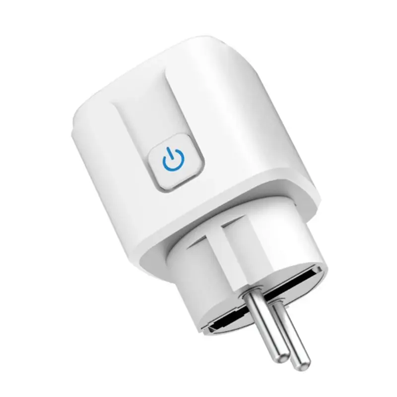 ABFN-Tuya Wifi Bluetooth Smart Timer Function 16A Power Monitor Switch With Eu Plug Timing