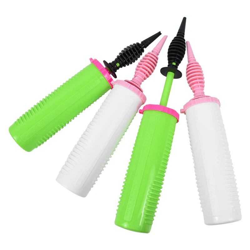 1Pc Balloon Pump Plastic Hand Held Needle Inflatable Toys And Foil Latex Air Balloon Hand Pump Portable Useful Decoration Tools