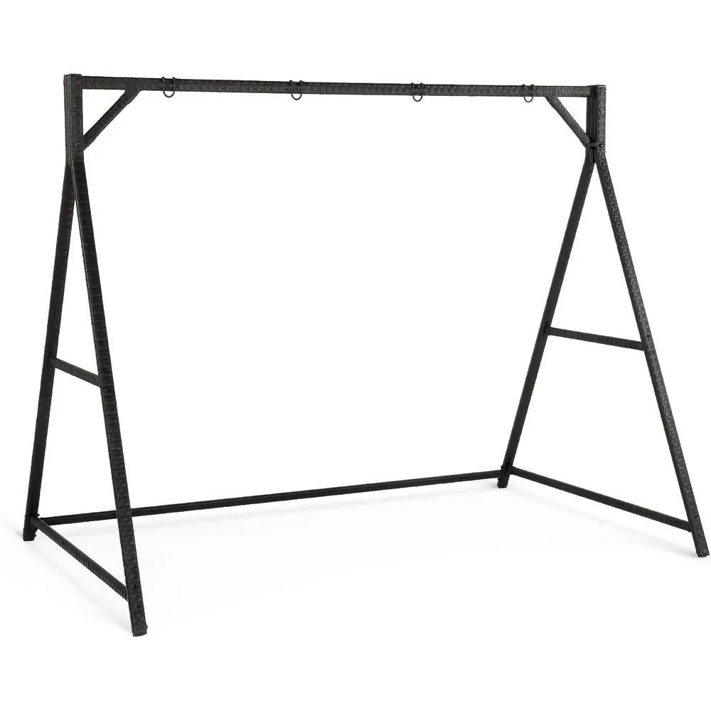 

Усиленная уличная подставка для качелей, выдерживает нагрузку до 544 кг, идеально подходит для патио, двора, сада, черная