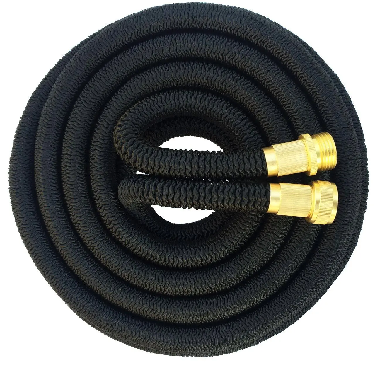 

50FT Expanding Flexible Water Hose Pipe Home Garden Hose Watering Black New