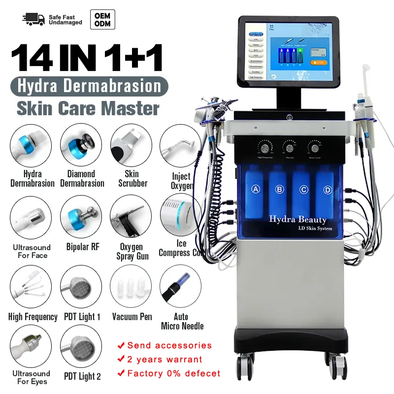 

CE Skin care hydradermabrasion hydra dermabrasion aqua facial peel rf ultrasonic hydro hydrodermabrasion hidrofacial machine