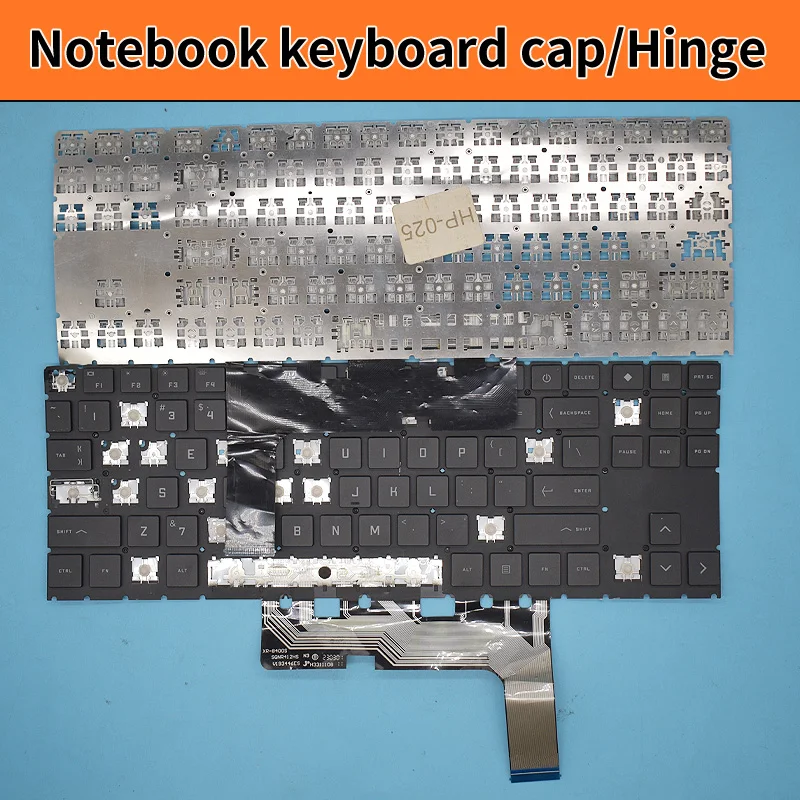 Replacement Keycap Key Cap Hinge for HP Omen 15-en Series 15-en0000la 15-en0001la 15-en0002la 15-en0003la Laptop Keyboard KeyCap