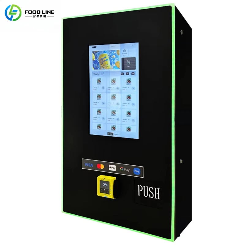 Customized 24h Working Cigarette Vending Machine Built in AI Face Age Recognition Device Flexible Use Cigar Vending Machine