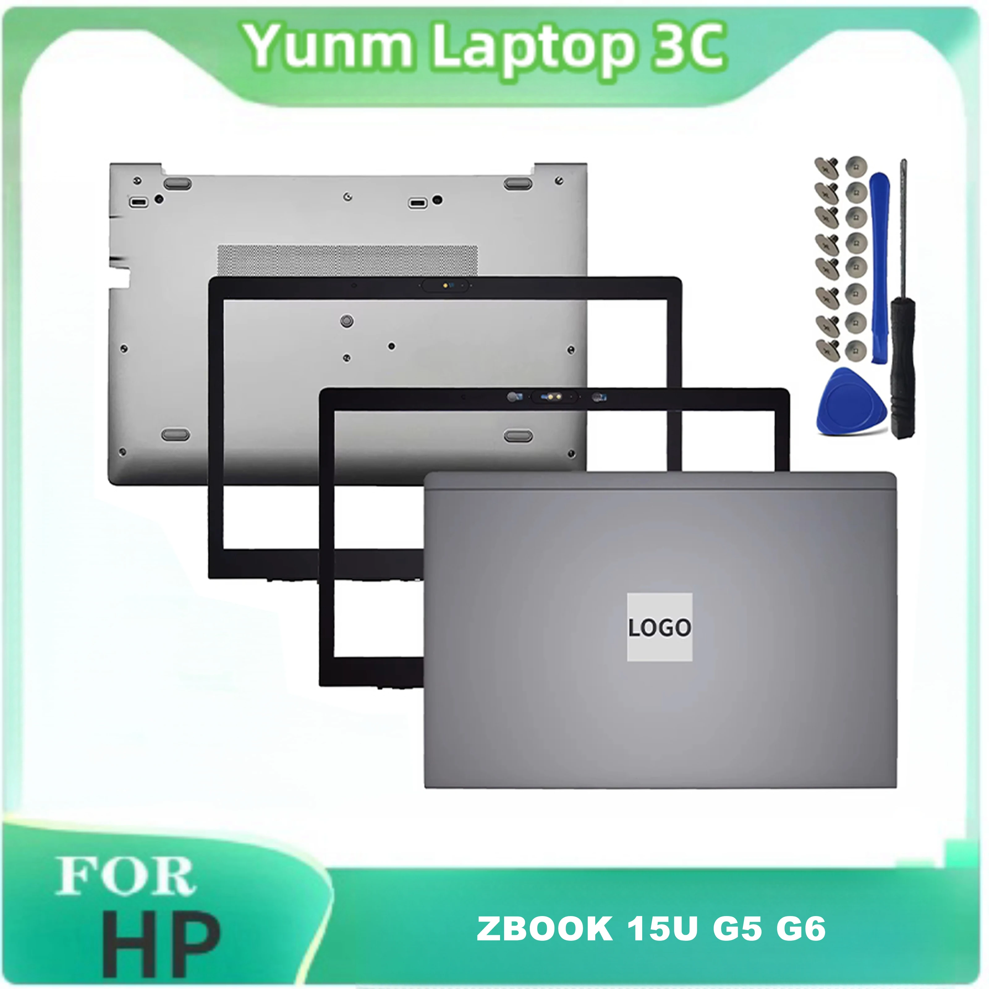 

New Original Laptop Case For HP ZBOOK 15U G5 G6 LCD Back Cover Front Bezel Bottom Base Case Top Housing L17961-001 6070B1268701