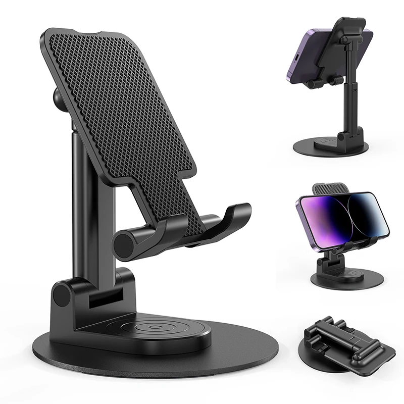 

Free retractable mobile phone desktop lift stand, tablet lazy stand, white internet class learning live streaming stand