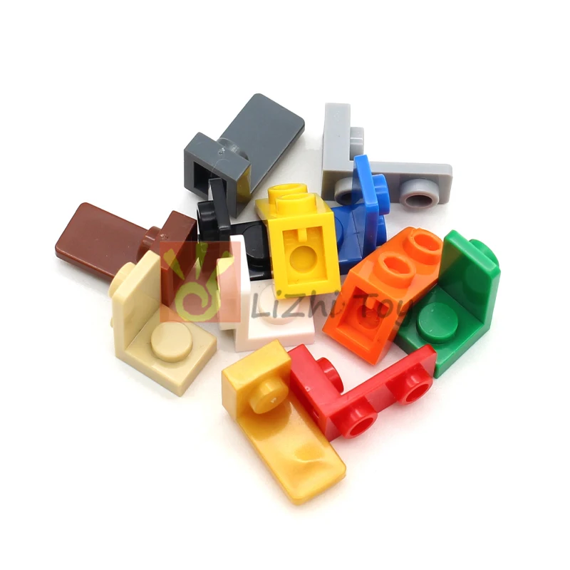 20pcs MOC 73825 Bracket 1x1 - 1x2 Inverted Compatible Bricks DIY Assmbled Building Blocks Puzzle Enlighten Toy Gift Particle Kid