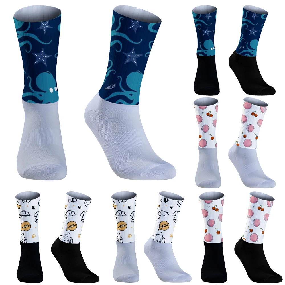 New Professional brand Cycling sport socks Protect feet breathable wicking socks cycling socks Bicycles Socks