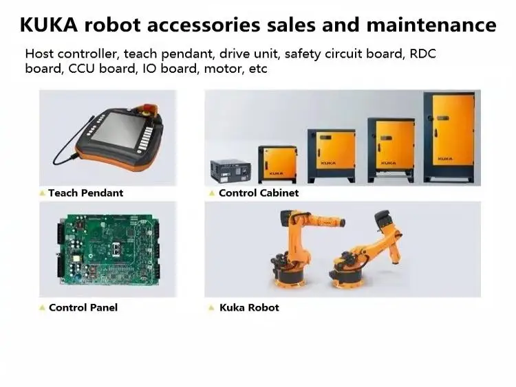 Nowe, wysokiej jakości akcesoria do robotów przemysłowych KUKA, obudowa panelu programowania KRC2, szybka dostawa.