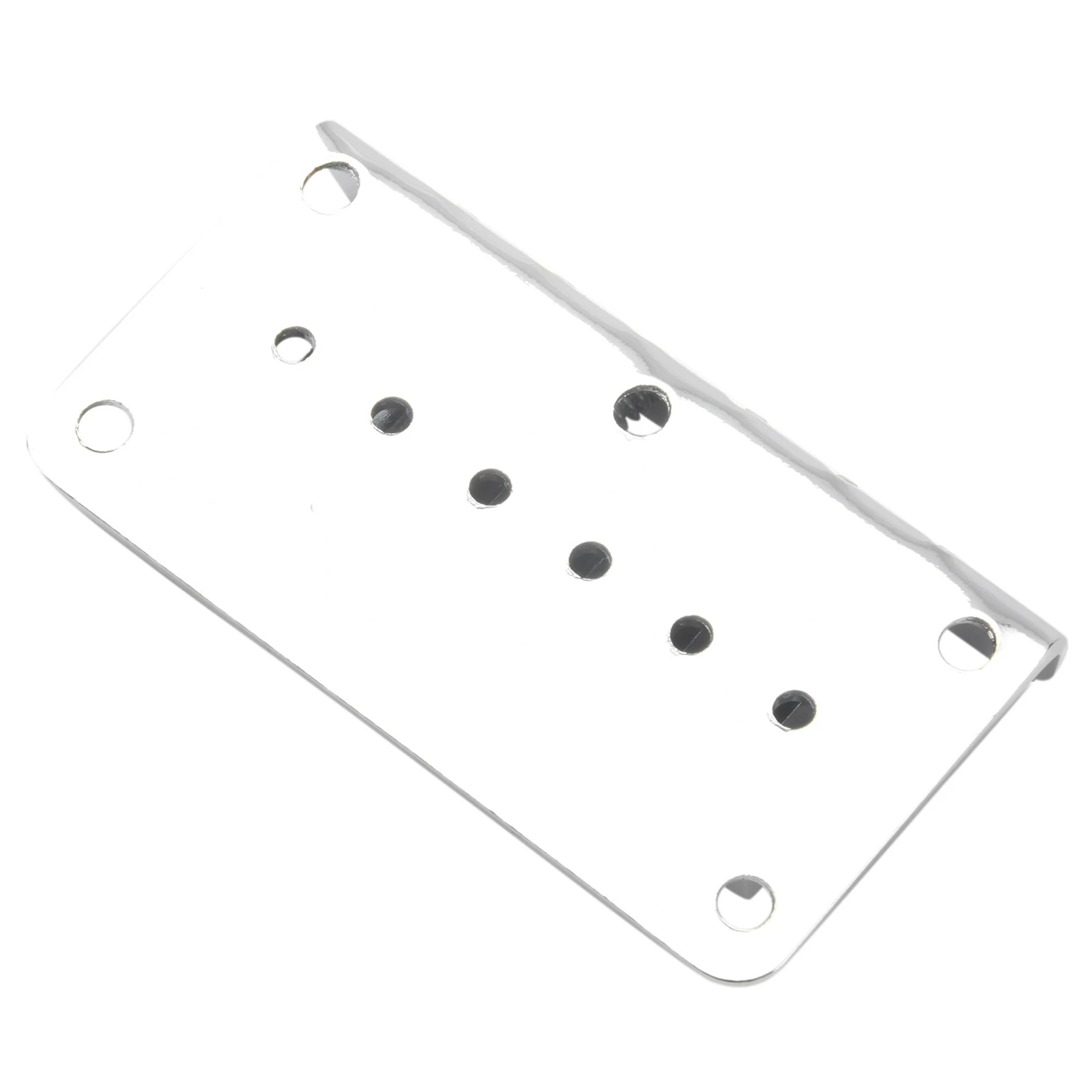 Корпус гитарного моста Hardtail через 6-струнные электрические детали, серебристый