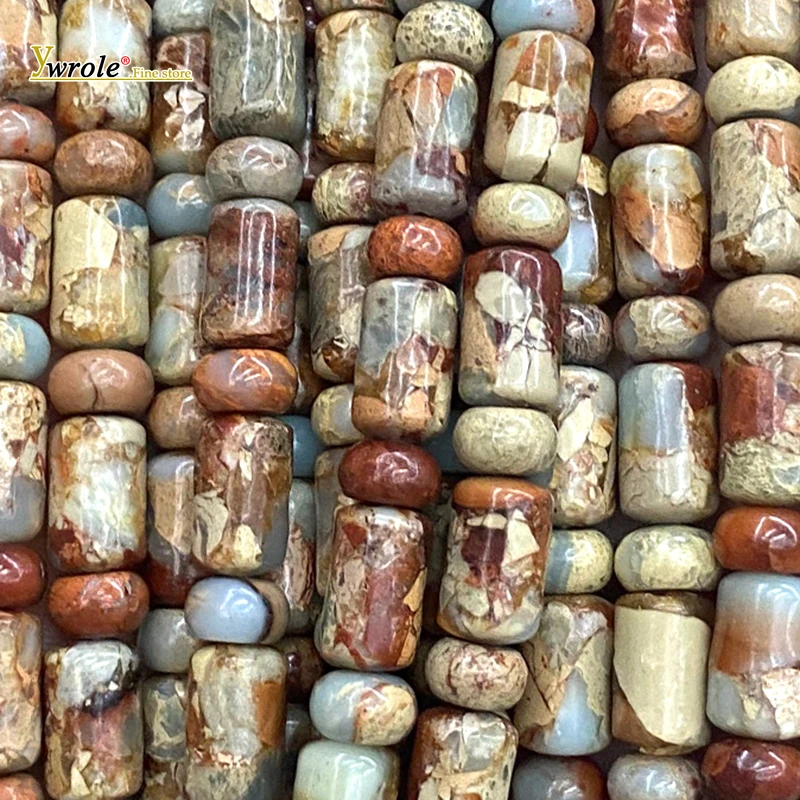 6x10mm Naturstein Shoushan Jaspis Ovale Rondell-Abstandshalterperlen für Schmuckherstellung DIY Ohrringe Armbänder Charms Zubehör