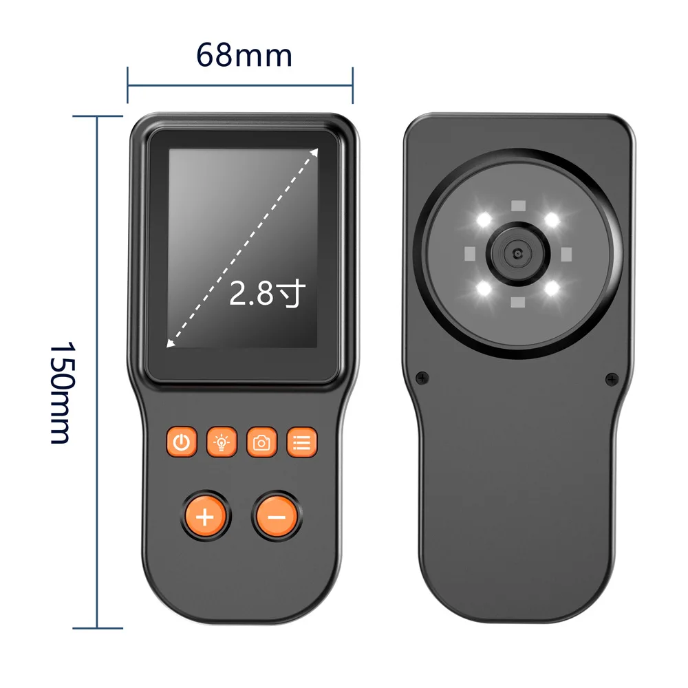 Digital Electronic Microscope Autofocus with 500X Zoom Magnifying 2.8Inch Screen for Coin Microscopio Windows/mac