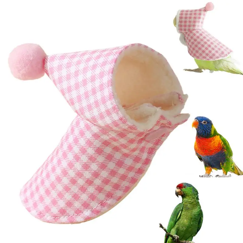 Bird Clothes for Cockatiel Parakeets Parrots Costume Cloak Washable Small Animals Apparel Cosplay Photo Prop Animals Apparel