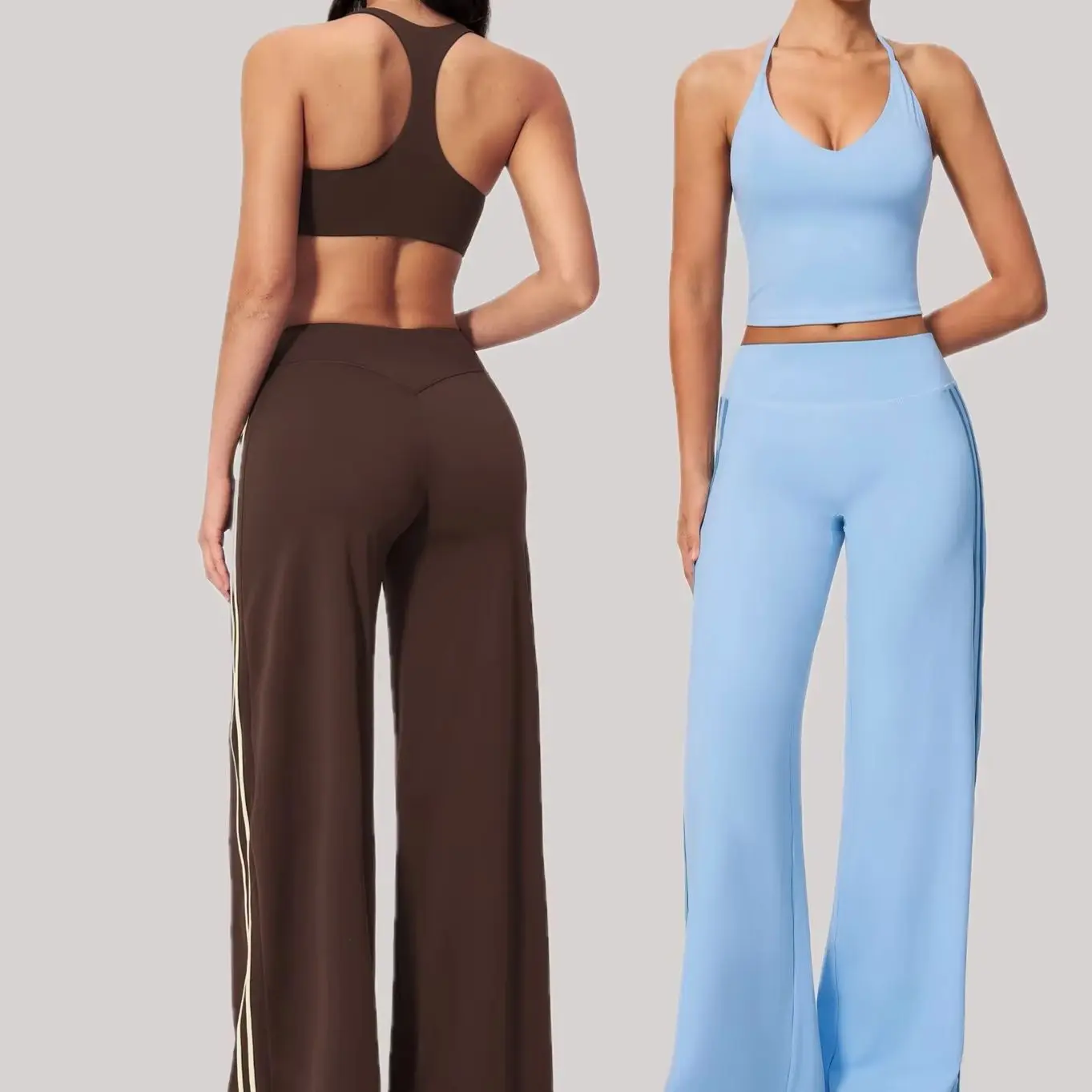 Sports Set 2PCS Yoga Clothes Women Tracksuit Athletic Wear Pilates Fitness Suit Gym Workout Set Push Up Sport Bra Leggings Suits