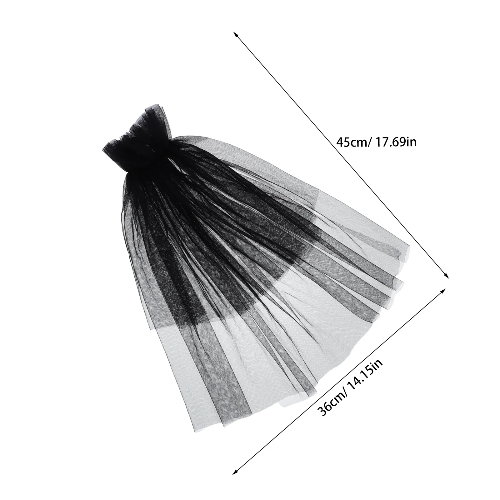1 par de mangas nupciales negras, vestido de novia de tul largo transparente, fundas para brazos, accesorios de fiesta de noche de malla elegante, mangas negras