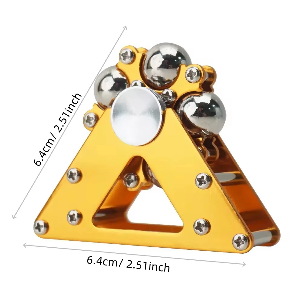 المعادن تململ سبينر الإبداعية طاحونة دُولابٌ دَوّار الإجهاد المخلص تململ الإجهاد القلق لعبة تخفيف الضغط #2