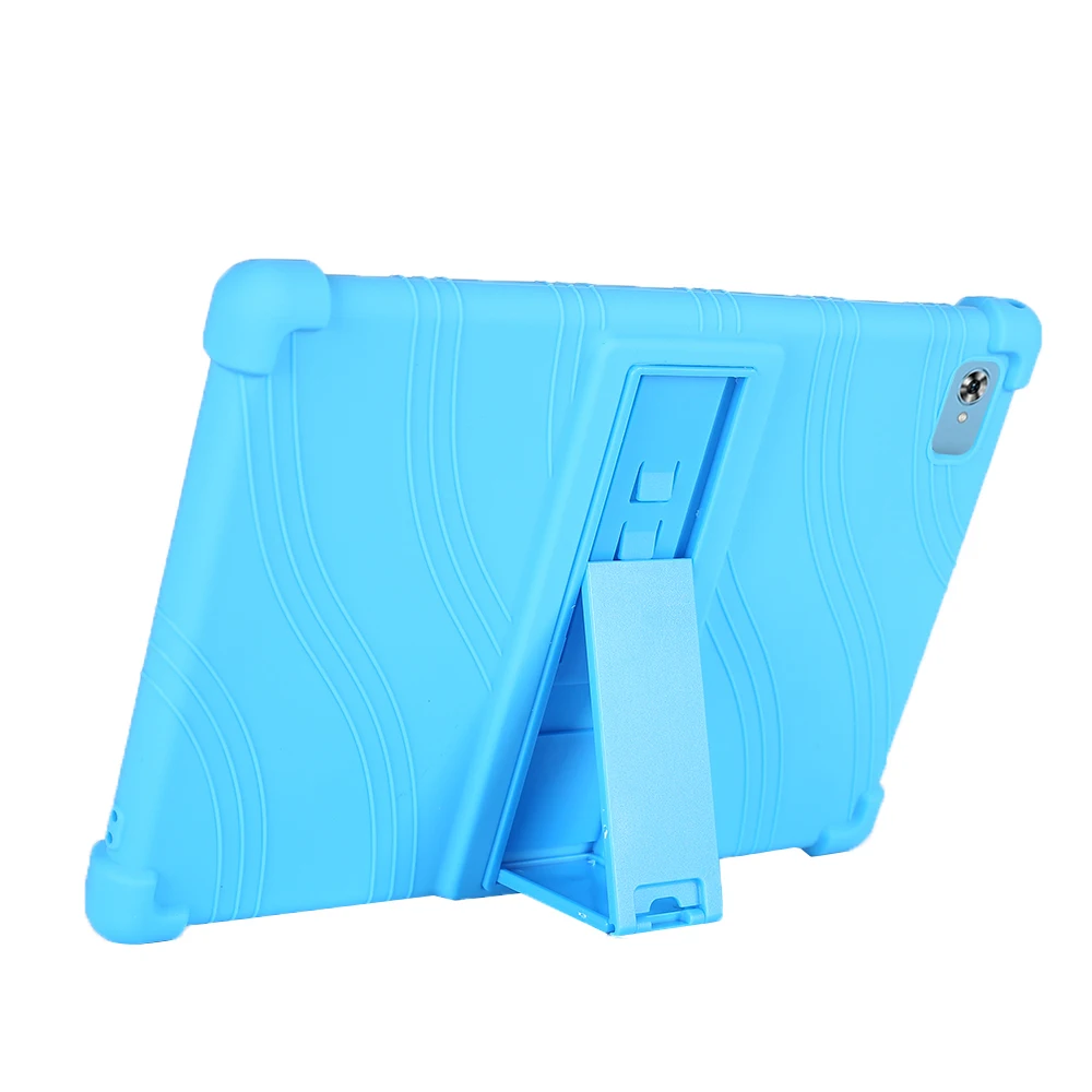Soft Silicone Case Universal for Teclast P30S P20 P20S M40 M40S Pro Plus P40HD Adjustable Multi-angles Stand Cover Shockproof