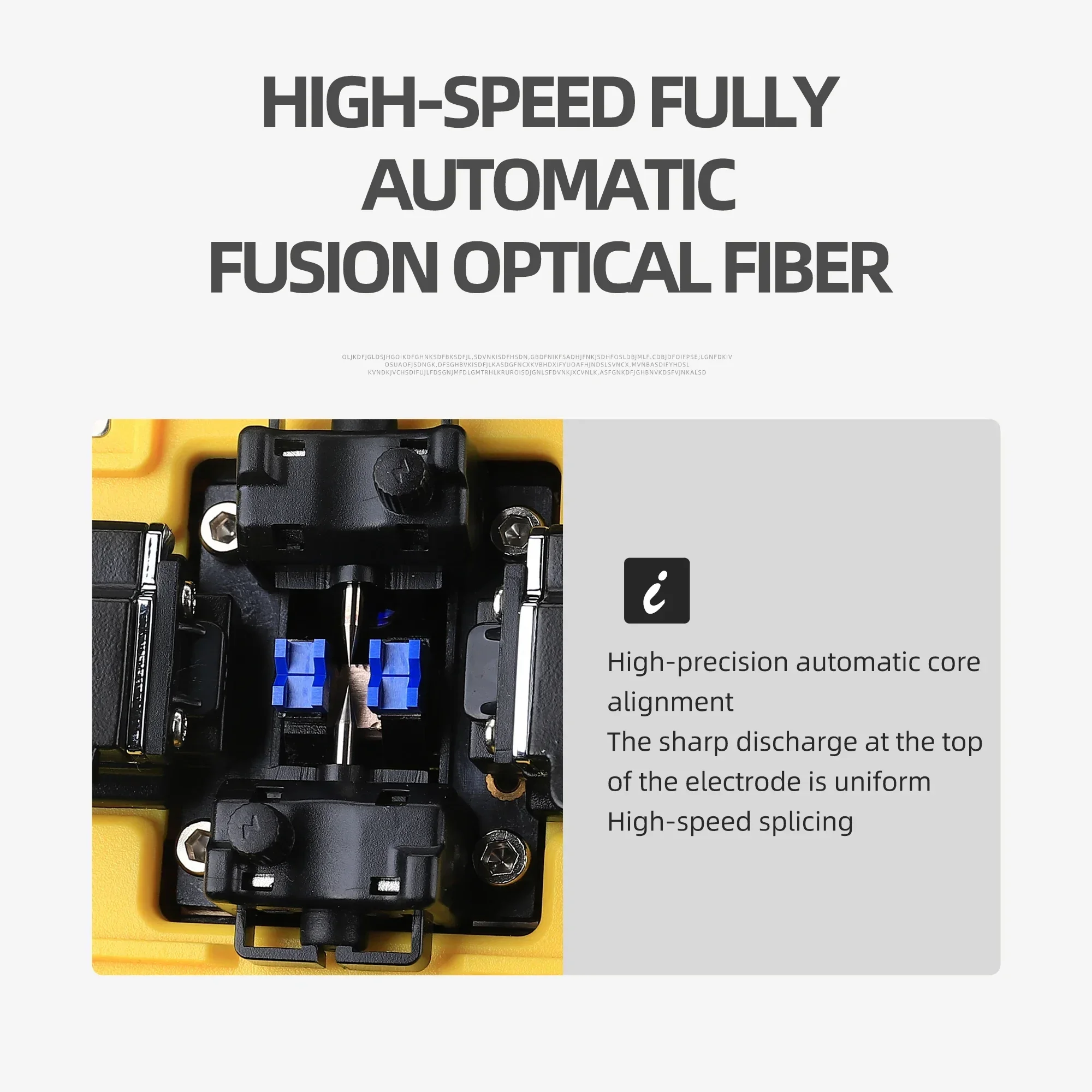

2026/FTTH fusionadora de splicer fiber optik fusion machine fiber optic splicing fusion splicer A-87S splicing machine kit