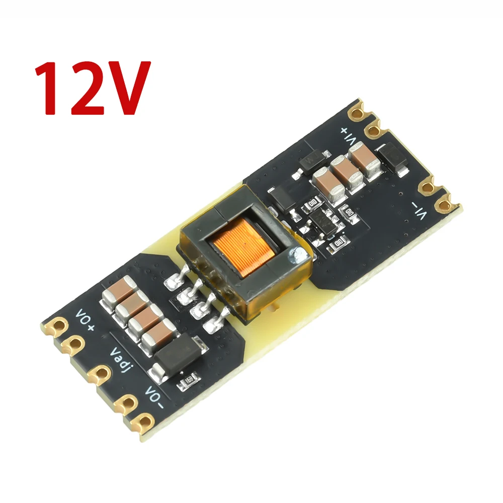 Isolated DC-DC Buck Boost Converter Module 3-42V Input to 5V/12V Output Short Circuit Protection for Industrial Power Supply image 3