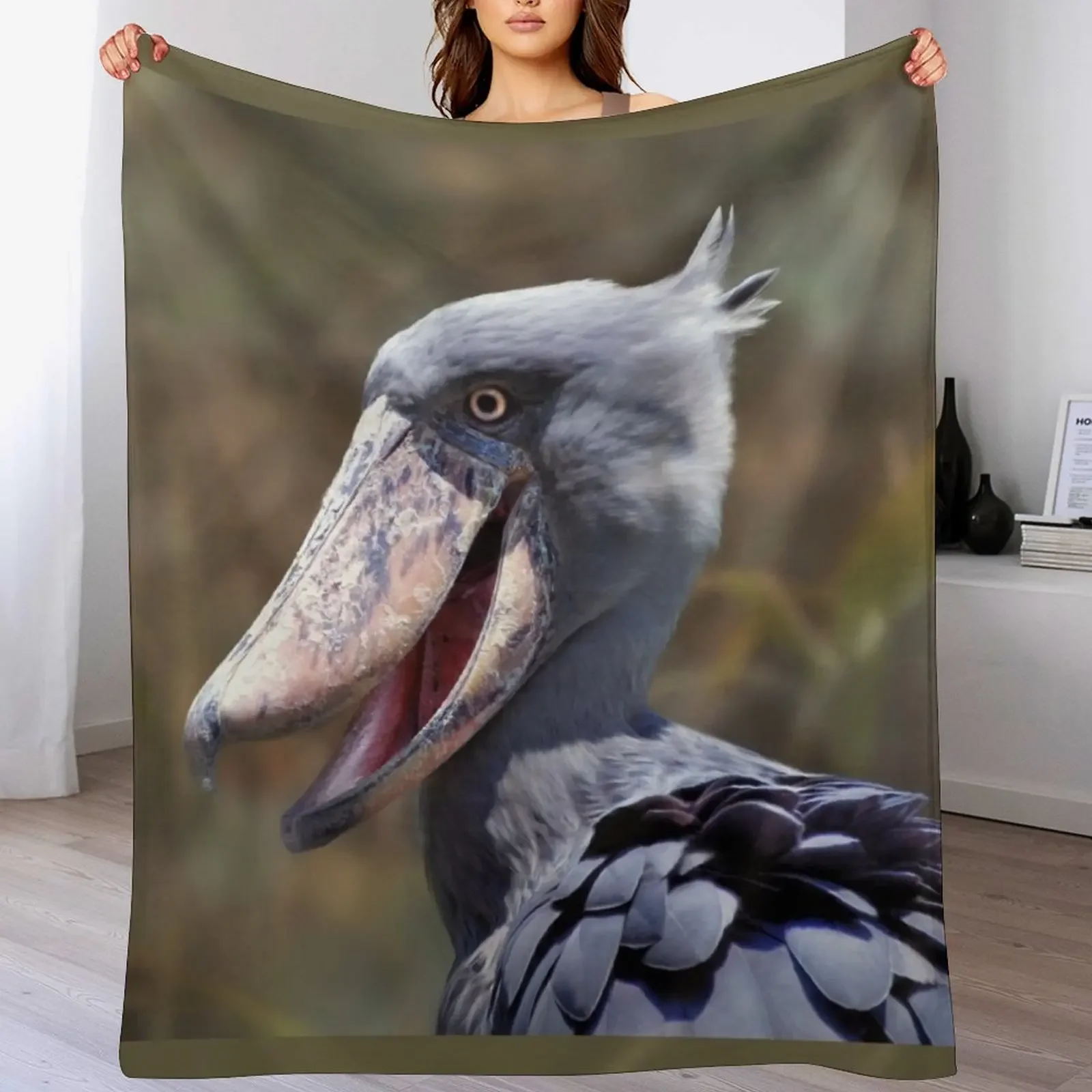 

ShoeBill Throw Blanket Durable Warm Blanket for Daily Home Use