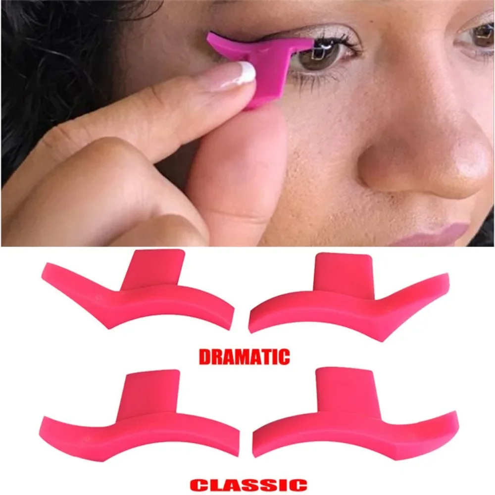 Cat Eye Eyeliner timbri ombretto cosmetico facile da Classic Eye Liner Stamping Stencil accessori Make Up Wing Style Tools Rose