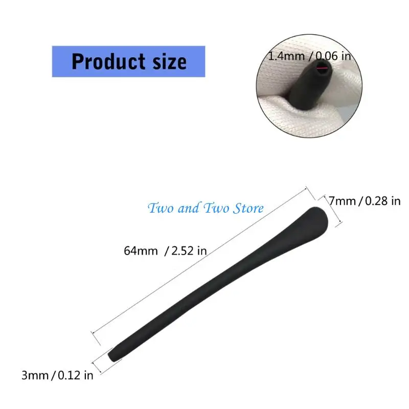 HX6F Not Slip Glasses Holds For Metal Skeletons Soft Elastomer Ease Color Preferences 2g Each Pair