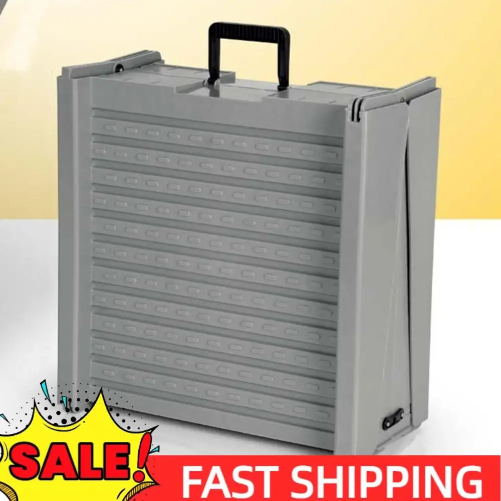 

Extra Wide Dog Steps Folding Portable Pet Stair Ramp Non-Slip Rug Surface Pet Ramp Stairs for Medium & Large Dogs Get Into A Car