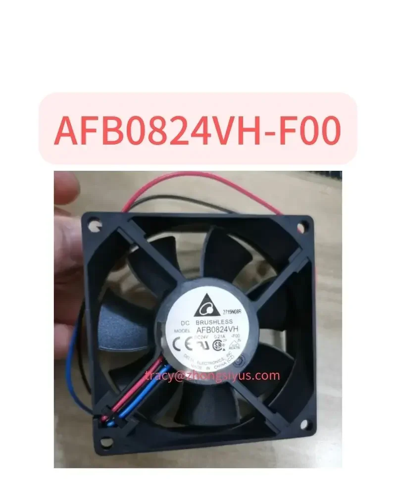 

New Original AFB0824VH -F00 3-Wire Speed Measuring Inverter Cooling Fan 8025/24V Ball Fan
