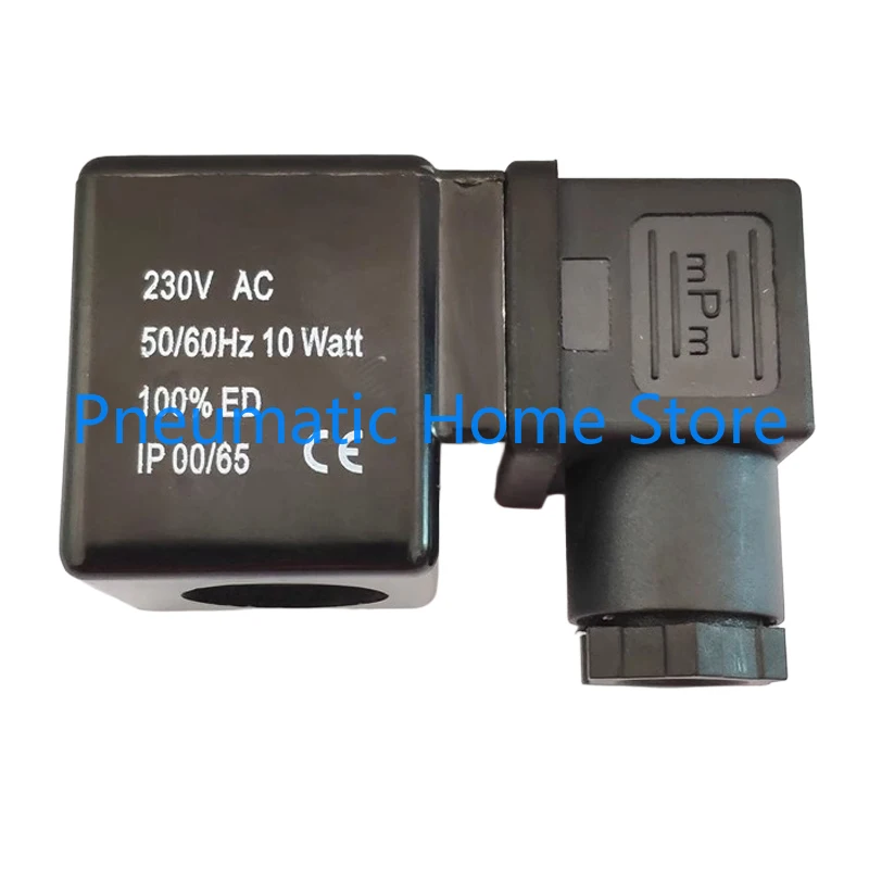 TM30 Solenoid Valve Coil High Pressure Electronic Drain Valve Coil Inner Diameter 14.5mm Height 42mm AC220V DC24V