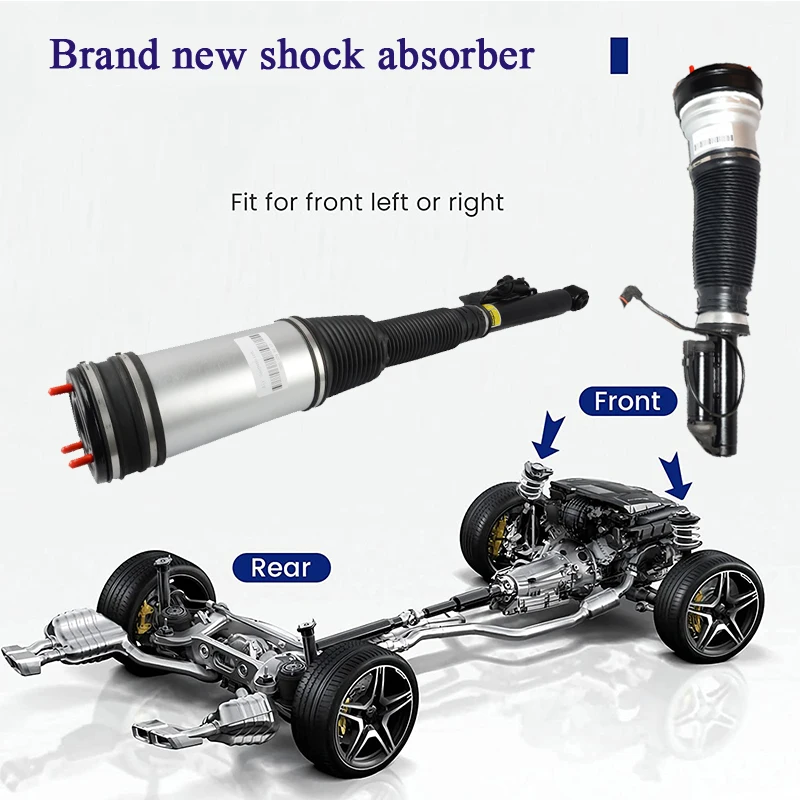 W220 Front Rear Air Suspension Struts Shock For W220 18 Months Warranty 1999-2006 Shock Absorber 2203202438 2203205013