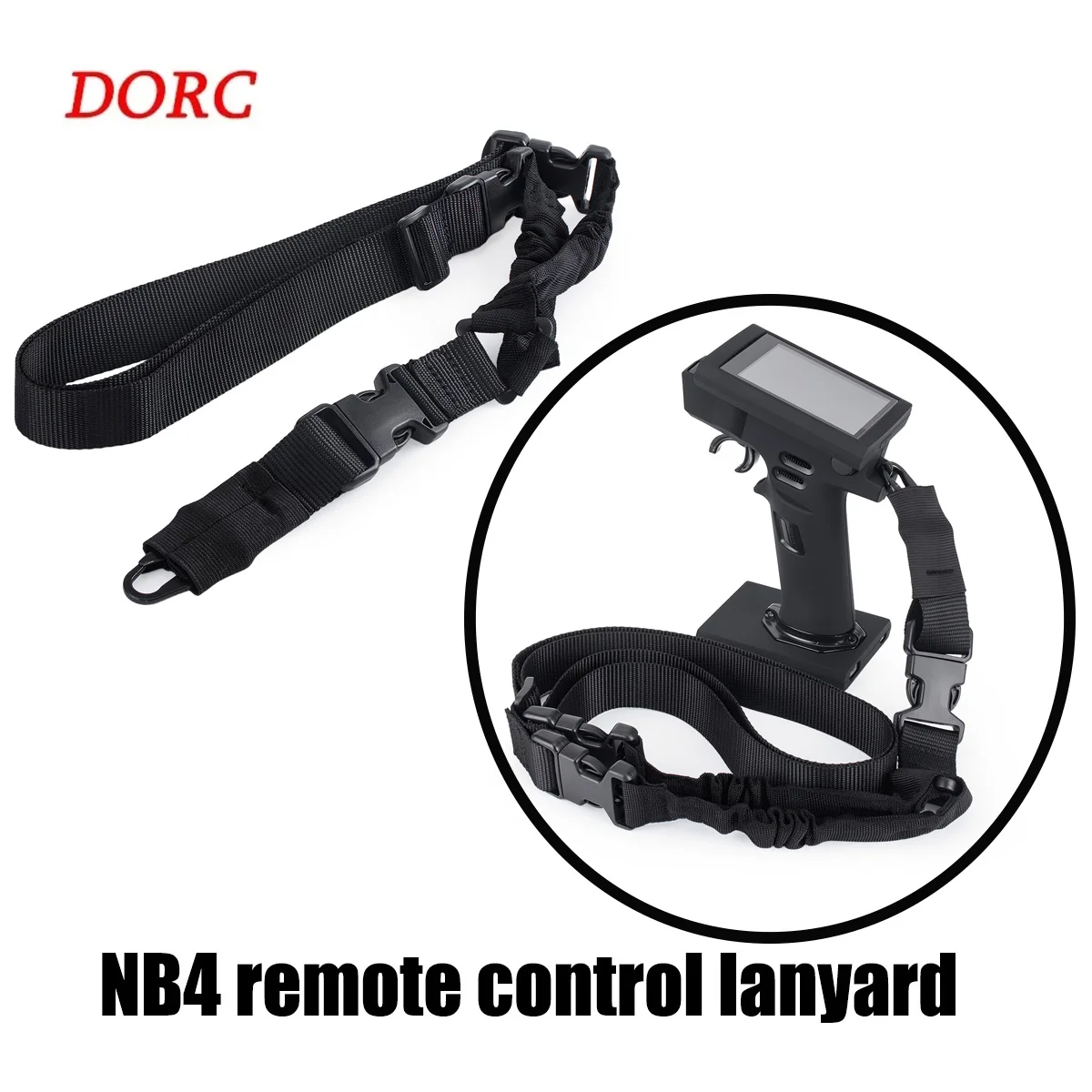 NB4 RC Transmitter Neck Lanyard Adjustable – Strap for FlySky Noble NB4+ NB4+Pro Accessories
