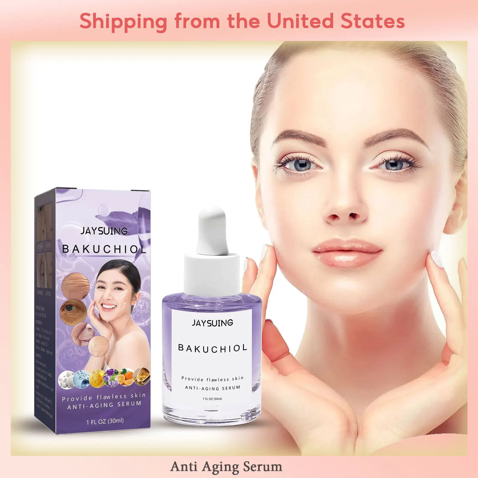 Collagen Wri-nkle Remover Serum Fade Fine Lines Improve Sagging Skin Moisturize Brighten Lighten Lifting Firming Face Essence