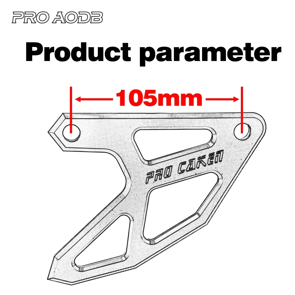 Motorcycle Rear Brake Disc Caliper Guard Protector For Kawasaki KX250F KX450F KX450 KLX450R KXF 250 450 KX 250F 450F 2004-2023